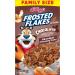 Kellogg's Frosted Flakes  Breakfast Cereal  Chocolate  Good Source of 8 Vitamins and Minerals  Family Size  24.7oz Box Chocolate Frosted Flakes - Buy Online on GoSupps.com