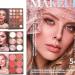 Palette de Maquillage Livre | Kit De Maquillage Voyage Tenue Longue - Palette Pliable Style Livre | Pour Femmes Filles Adultes Maison Rendez-Vous D placements Sc ne - Buy Online on GoSupps.com