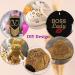 Buy Resin Jelly Rhinestones & B7000 Glue | 2 Gold Flatback Crystal Boxes for DIY Crafts Tumblers and More - Perfect for Clothing Shoes and Manicure - Buy Online on GoSupps.com