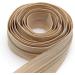 Leekayer 5 Beige Nylon Coil Zippers - 10 Yards Bulk with 25 Sliders for DIY Sewing Craft - Beige - Buy Online on GoSupps.com