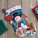 Bucilla Felt Applique Stocking Kit - 18-Inch Santa Stop Here - Buy Online on GoSupps.com