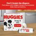 Huggies Simply Clean Fragrance-Free Baby Wipes 6 Flip-Top Packs (384 Wipes Total) - Buy Online on GoSupps.com
