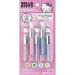 Townley Girl Hello Kitty 5 Pc Plant Based Moisturizing Lip Gloss Makeup Set for Girls Kids Toddlers Perfect for Parties Sleepovers Makeovers Birthday Gift for Girls 3 Yrs+