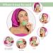 SINUTAN Konjac Face Sponge 100% Natural Green Tea Konjac Sponge for Exfoliation and Deep Pore Cleansing Ecological Sponges Gift Idea Loofah Green-red-black Puff - Buy Online on GoSupps.com