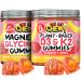 OH MY CHEWY Magnesium + D3K2 Gummies Bundle 2 Bottles (60 Each) Strawberry Banana