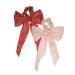 Kitsch Satin Hair Scarf Scrunchies - Hair Ribbons for Women | No Damage Ribbon Hair Ties | Bow Hair Ties for Teens | Stylish Hair Scrunchies with Bow | Hair Tie Scarf as Ponytail Holders (Blush/Mauve)