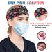 HoogaLife Non-Slip Headbands with Buttons for Masks - Set of 4 | Men's and Women's Turban Headbands for Hair and Ear Protection - Buy Online on GoSupps.com