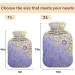 NAANLE 2L Mandala Flower Hot Water Bottle with Cover | Pain Relief for Menstrual Cramps | Heat & Cold Therapy for Hands & Feet - Buy Online on GoSupps.com