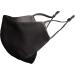 Dilara PREMIUM Washable Silk Masks - Elegant Full Black Design - International Shipping Available - Buy Online on GoSupps.com