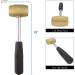 The Beadsmith Brass Head Mallet 10 - 2LB Hammer for Dapping, Chasing & Stamping - Buy Online on GoSupps.com