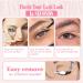 Self Adhesive Eyelashes Natural Wispy Self Adhesive Lashes Clusters Reusable Press on Lashes No Glue and Remover Needed Eyelash Clusters 10-12MM C Curl DIY Lash Extension - Buy Online on GoSupps.com