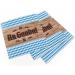 Ittenga Bayrisch Blau Wei Schee Napkins 30x30cm - 20 Pack 3-Layer for Oktoberfest & Festivals - Buy Online on GoSupps.com