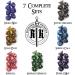 Large Dice Bag with 7 Sets | Dragon DND Dice Bag & 49 Polyhedral Dice | Red Bag with Pockets - Buy Online on GoSupps.com