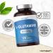 High Strength L-Glutamine Tablets 3000mg | 120 Vegan Tablets | Muscle Recovery Support by Horbaach - Buy Online on GoSupps.com