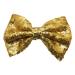 4 Pack Gold Glitter Sequins Bow Hair Clips for Girls - Perfect for Cheer, Dance, Recitals, Birthdays, and Parties - Buy Online on GoSupps.com