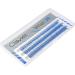 Clavier False Eyelashes in Tufts V-Shape Fishtail C-Curl Coloured | Kardashian Effect | 10 Eyelashes in a Tuft | Various Lengths from 10 to 14 mm | Colour Edition - Blue - Buy Online on GoSupps.com