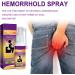 2pcs Hemorrhoid Spray Topical Hemorrhoid Relief Spray Relieve Swelling and Reduce Discomfort of Hemorrhoids Hemorrhoid Cure Liquid 30ml - Buy Online on GoSupps.com