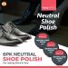 6pk 50ml Neutral Shoe Polish | Protect & Shine Leather Cream Wax - Buy Online on GoSupps.com
