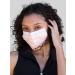 Juicy Couture 3-Ply Disposable Face Masks Pack - Blush Solid/Blush Leopard (10 Count) - Buy Online on GoSupps.com