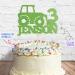 Cakeshop Cake Decoration Pack | Digger Tractor Premium Double Sided Glitter Card Cake Topper Sign & 25g Party Pack of Cake Sugar Sprinkles | Custom Name & Age Cake Decorations (Green) Non-Prime Glitter Card: Green - Buy Online on GoSupps.com