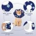 TIESOME Small Cat Cone Collars Adjustable Kitten Recovery Cone Collar After Surgery Fasteners Collars for Small Cats Protective Cat Recovery E-Collar 6.3-9inch Neck Diameter(S Size Constellation) - Buy Online on GoSupps.com
