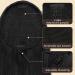 Sofeiyan Long Wavy Drawstring Ponytail Extension 24 Inch Clip in Ponytail Hair Pieces Synthetic Natural Curly Ponytail Hair Extensions Hairpieces for Women Daily Use Off Black - Buy Online on GoSupps.com