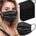 Black Disposable Face Masks - Pack of 100 | High-Quality Safety Masks - Buy Online on GoSupps.com
