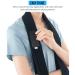 Adjustable Arm Sling Neck Support - Collar & Cuff Brace | Large Black | for Men & Women | Includes Mesh Laundry Bag - Buy Online on GoSupps.com