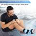 REVIX Ankle Ice Pack Wrap for Foot Pain Relief - Reusable Gel Cold Packs for Achilles Tendonitis, Plantar Fasciitis, Sprains, and Heel Injuries - Blue - Buy Online on GoSupps.com