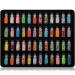 SHANY 3D Nail Art Decoration Mini Bottles - 48 Glass Bottles + Free Nail Art Tweezer - Buy Online on GoSupps.com