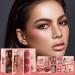 Palette De Fards Paupi res Kit De Cosm tiques Highlighter En Forme De Livre 5 Couches | Palette De Maquillage Visage Complet Pour Femmes D butantes Passionn es Quotidien Mariage F te - Buy Online on GoSupps.com