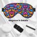 Buy SSIMOO Colorful Butterfly Sleep Mask - Adjustable Breathable & Fashionable Eye Mask for Comfortable Sleep | International Shipping Available - Buy Online on GoSupps.com