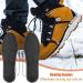 Rechargeable USB Heated Insoles - Cuttable Electric Foot Warmers for Sizes 37-38 | Washable Comfort & Warmth - Buy Online on GoSupps.com