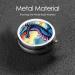 Buy Roaring Dragon Portable Metal Pill Box - Round Mini 3-Compartment with Hinged Design Perfect for Travel - Black - Buy Online on GoSupps.com
