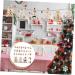 BCOATH 24pcs Candy Bag Refillable Advent Calendar Bags for Candy Christmas Sack Bag Candy Sacks Cloth - Buy Online on GoSupps.com