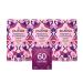 Pukka Organic Tea Bags, Elderberry & Echinacea Herbal Tea, Perfect for Wellness Support, 20 Count (Pack of 3) 60 Tea Bags