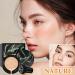 WENJLYJ Mushroom Head Air Cushion CC Cream Moisturizing BB Cream Foundation Makeup Matte Concealer with Mushroom Makeup Sponges Long Lasting Full Coverage Liquid Foundation Makeup for Women(Natural) - Buy Online on GoSupps.com