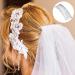 5-Piece Metal Wire Hair Comb Set for Bridal Wedding Veil - 30 Teeth White K - Buy Online on GoSupps.com