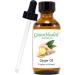 Ginger Essential Oil 2 fl oz (59 ml) Glass Bottle w/Glass Dropper 100% Pure Essential Oil GreenHealth - Buy Online on GoSupps.com