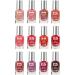 Barry M Gelly Hi Shine Nail Vault | x12 Nail Polish Gift Set in Pink and Red Tones - Buy Online on GoSupps.com