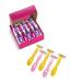 BiC Miss Soleil Colour Collection - Triple Blade Disposable Women's Razors 10 Razors per pack 10 Count (Pack of 1)