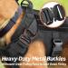 Rabbitgoo No Pull Dog Harness for Medium & Large Dogs | Tactical Military Safety Vest with Handle & Metal Buckles | Adjustable & Breathable | Size S (1 Pack) - Black - Buy Online on GoSupps.com