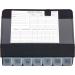 e-Pill 5x a Day Weekly Pill Organizer | 7-Day Vitamin & Medicine Box with Discreet Case & Reminder for International Shipping - Buy Online on GoSupps.com