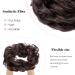 MY-LADY Messy Hair Buns Extensions Scrunchies Updo Ponytail Chignons - 55g Medium Brown - Buy Online on GoSupps.com