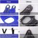 VEXLEM Pet Grooming Hammock for Dogs & Cats Pet Grooming Hammock Pet Grooming Sling Dog Grooming Harness Helper Pet Nail Clip Bag for Grooming Bathing Nail Cutting Eye Care (S (8-10) in Blue) S (8-10) in Blue - Buy Online on GoSupps.com