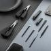 9-Piece Ingrown Toenail Tools Kit for Hard and Thick Nails - Nail Clipper, Knife, Nipper, File Set - Cuticle Removal Clippers (Black) - Buy Online on GoSupps.com