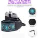 Art Tribute Blue Woven Vintage Camera Strap for DSLR - Floral Embroidered Neck & Shoulder Strap - Perfect Gift for Men & Women Photographers - Buy Online on GoSupps.com