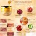 3Pcs Honey Pot Lip Balm Set | Overnight Hydrating Lip Mask & Exfoliator | Beeswax with Vitamin E - Strawberry & Watermelon | Prevent Dry & Cracked Lips - Buy Online on GoSupps.com