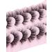 JIMIRE False Eyelashes Natural Look Faux Mink Lashes Fluffy Wispy Y2K Style Eyelashes Cat Eye Lashes That Look Like Eyelash Extensions 16mm Strip Eyelashes 7 Pairs Pack - Buy Online on GoSupps.com