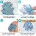 Exfoliating Glove Set (4 Pcs) - Bath and Shower Exfoliating Gloves for Smooth Skin - Spa Massage and Body Scrub - Men and Women - Buy Online on GoSupps.com